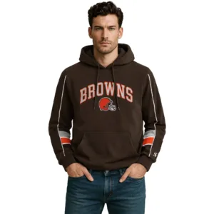 Men's Captain Cleveland Browns Pullover Hoodie