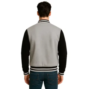 mens athletics fleece varsity jacket