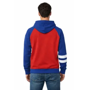 mens buffalo bills colorblock hoodie