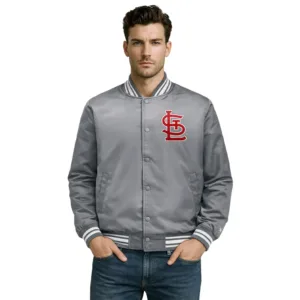 st louis cardinals grey jacket