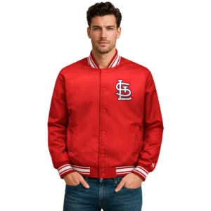 st louis cardinals satin jacket