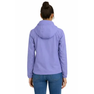 womens arizona cardinals purple hooded jacket